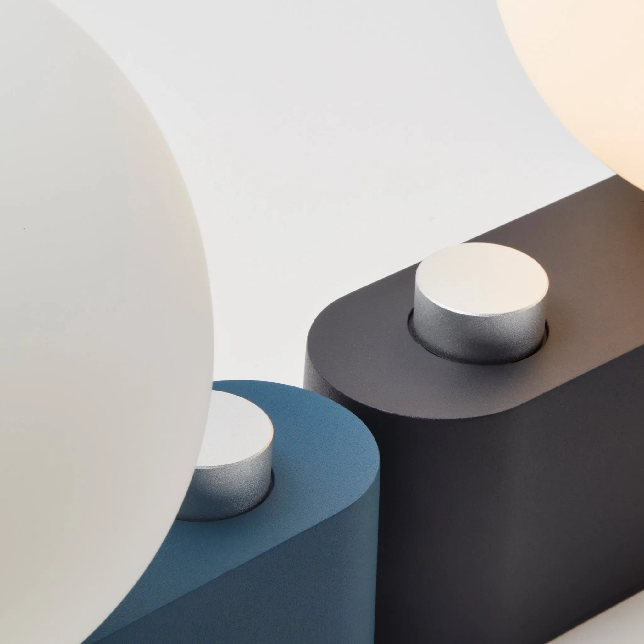 Alumina Multi-Use Lamp in Charcoal