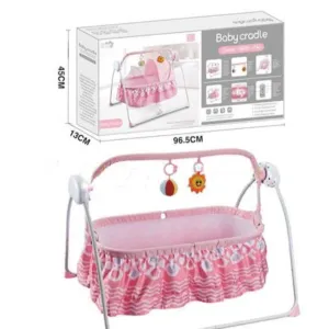 Baby Electric Swing with Net | Pink