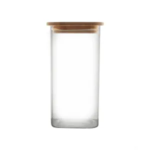 Borosilicate Glass Canister Square Large GL28513