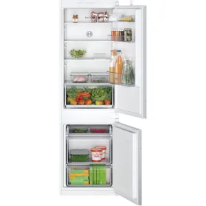 Bosch Series 2 No Frost 193.5 x 54. Sliding hinge Integrated Fridge Freezer – KIN96NSE0