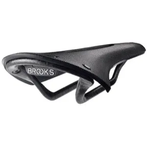 Brooks C13 Carved Saddle - Carbon, Black, 145mm
