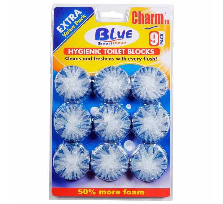Charmm Toilet Block 9pcs Assorted