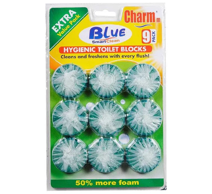 Charmm Toilet Block 9pcs Assorted
