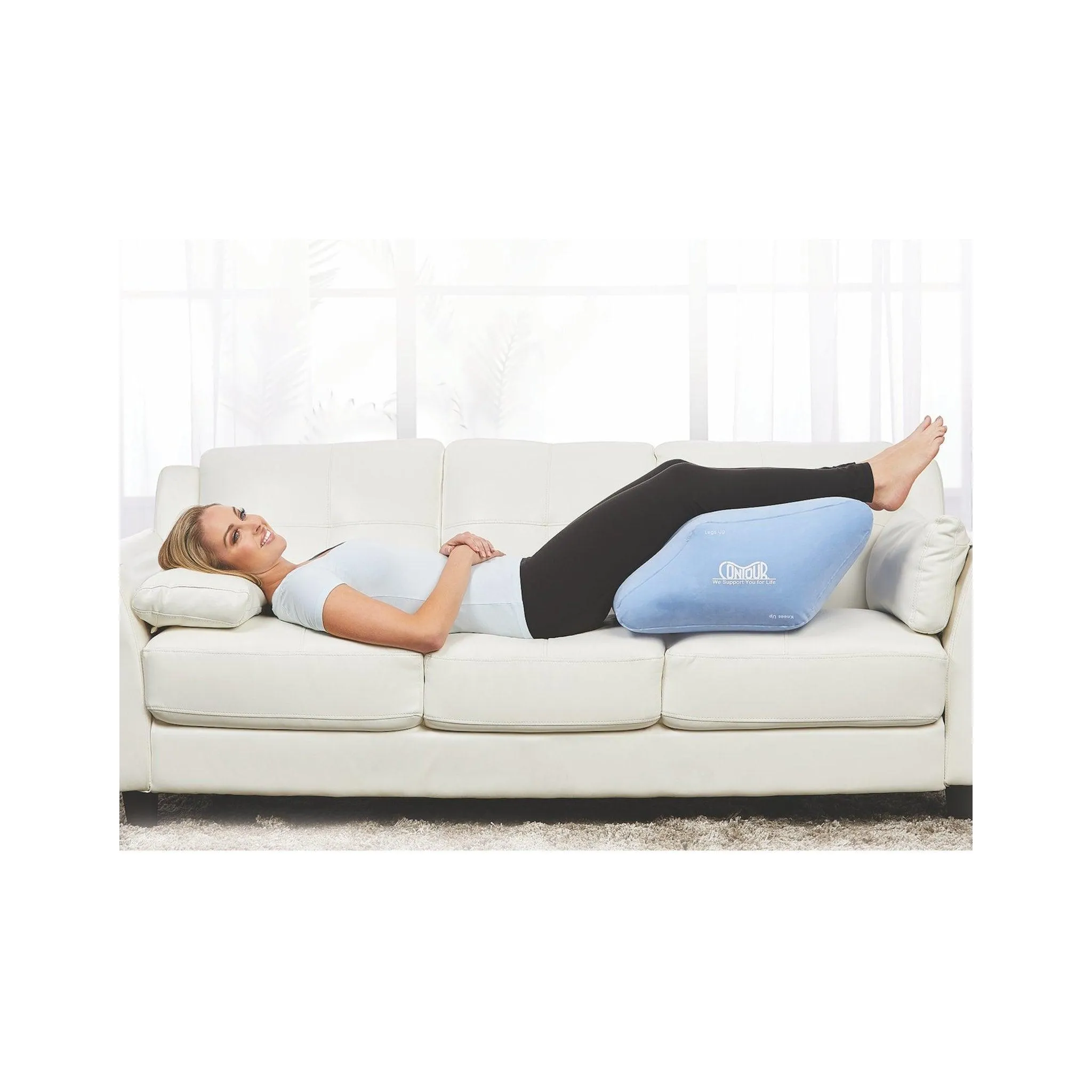 Contour 2-in-1 Leg Relief Wedge Pillow