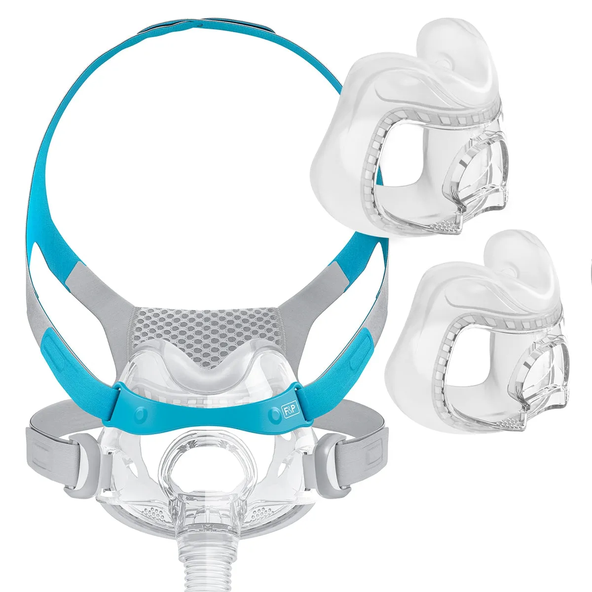 F&P Evora Full Face CPAP/BiPAP Mask with Headgear