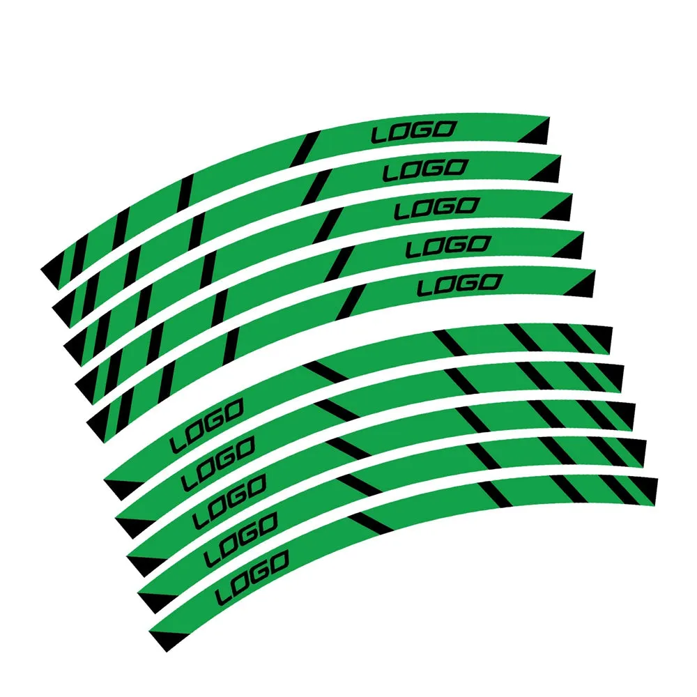 Fit Aprilia TUONO Logo Strips Wheel Rim Edge Sticker