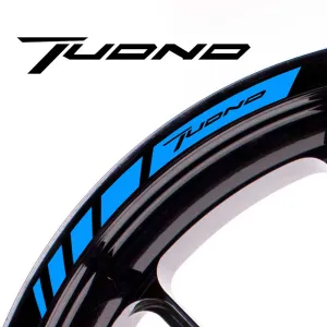 Fit Aprilia TUONO Logo Strips Wheel Rim Edge Sticker