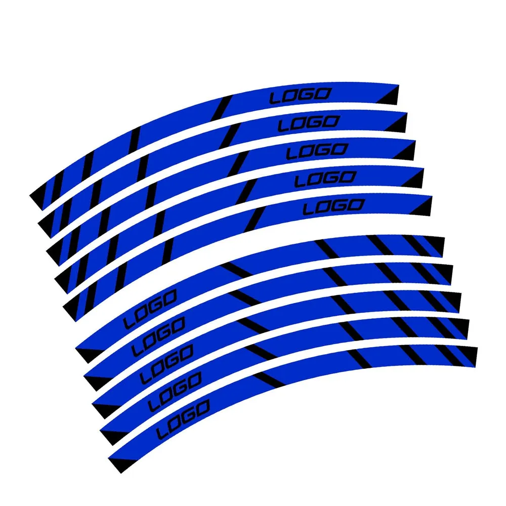 Fit Kawasaki NINJA 250R Logo Strips Wheel Rim Edge Sticker