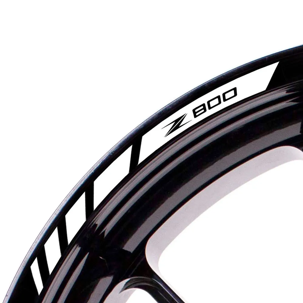 Fit Kawasaki Z800 Logo Strips Wheel Rim Edge Sticker