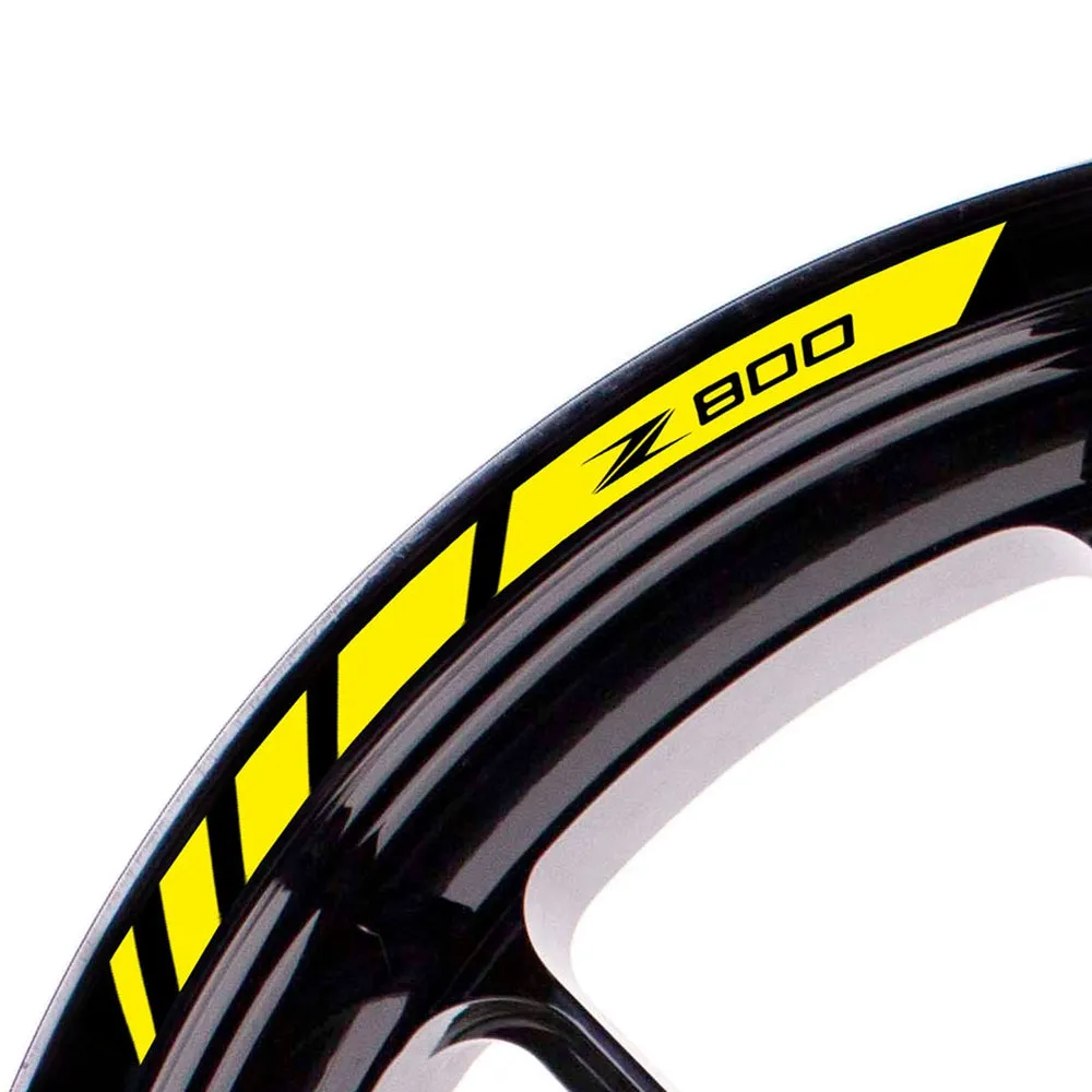 Fit Kawasaki Z800 Logo Strips Wheel Rim Edge Sticker