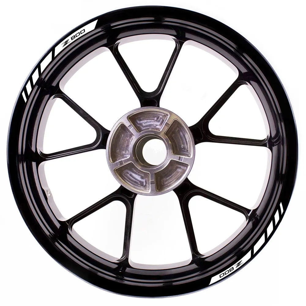 Fit Kawasaki Z800 Logo Strips Wheel Rim Edge Sticker