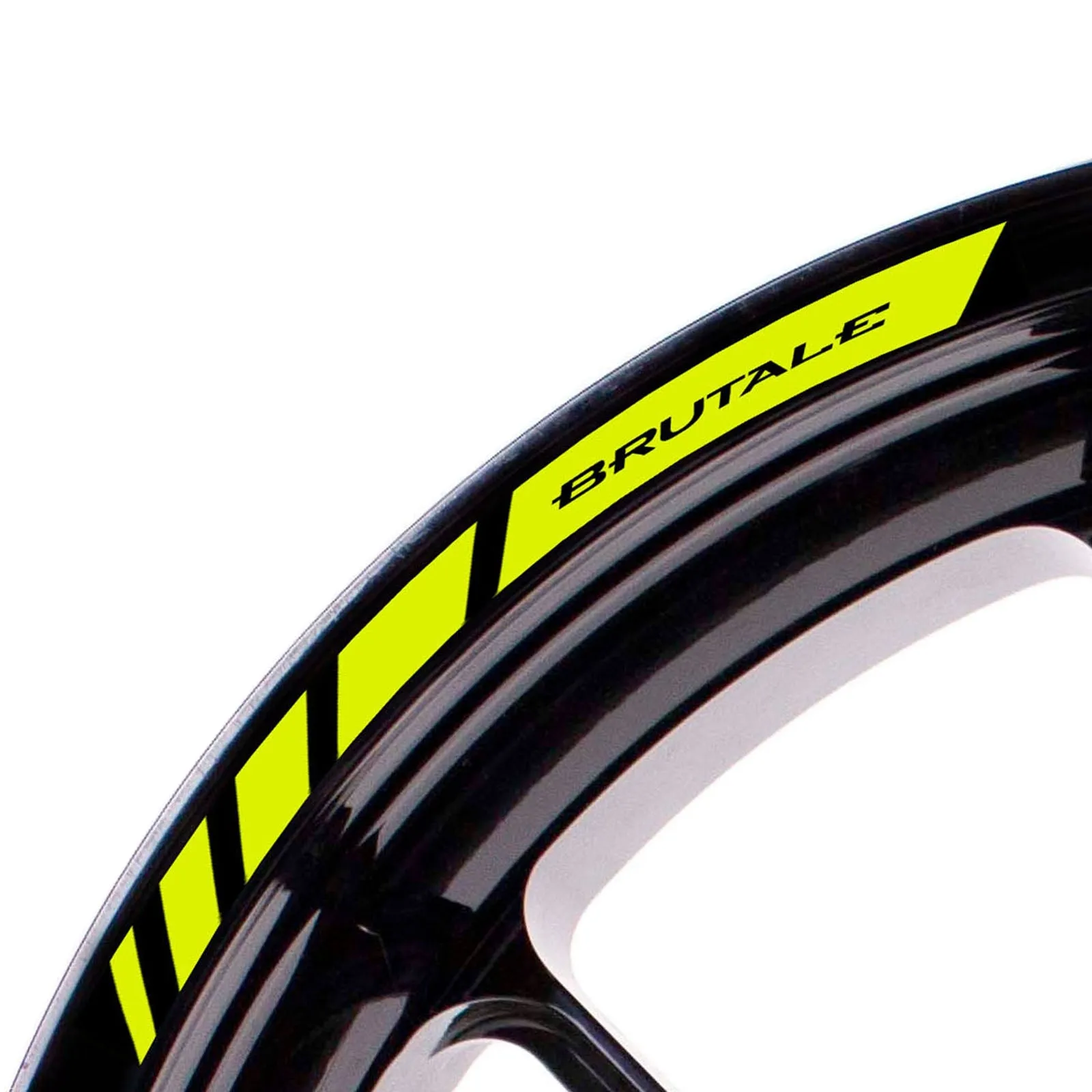 Fit MV Agusta BRUTALE Logo Strips Wheel Rim Edge Sticker