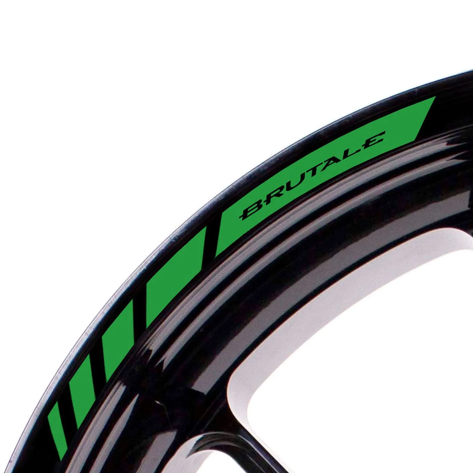 Fit MV Agusta BRUTALE Logo Strips Wheel Rim Edge Sticker
