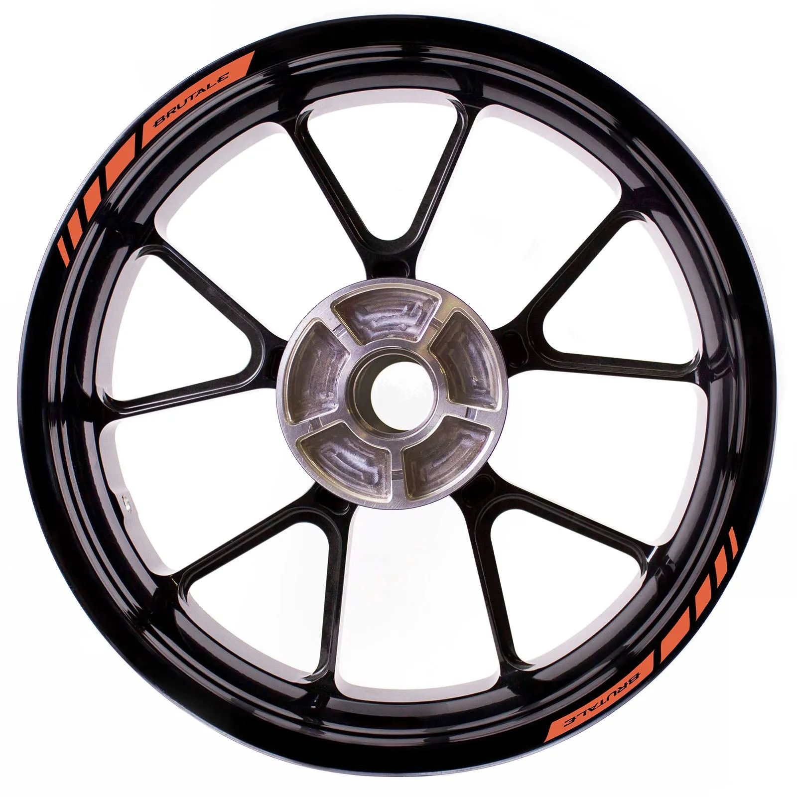 Fit MV Agusta BRUTALE Logo Strips Wheel Rim Edge Sticker
