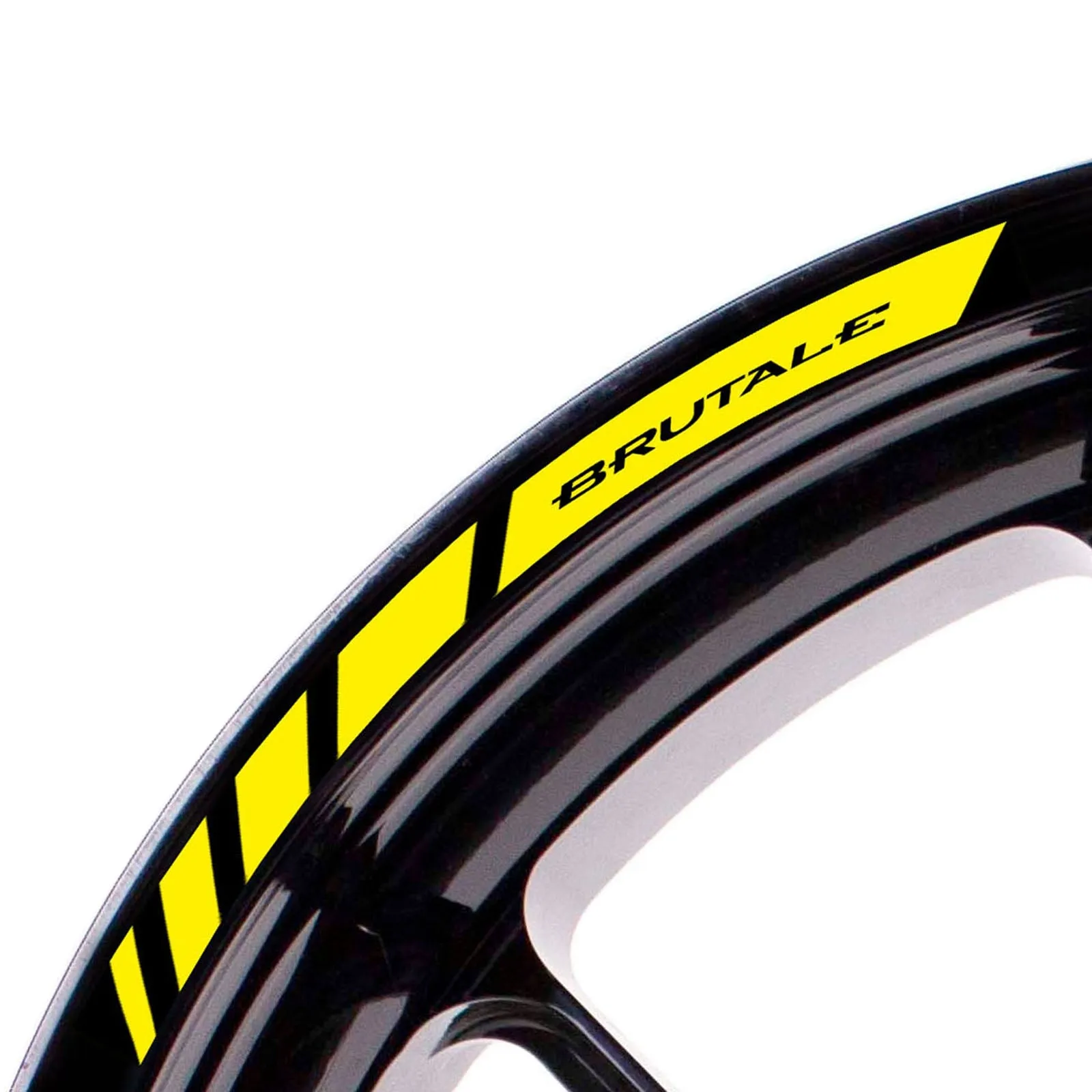 Fit MV Agusta BRUTALE Logo Strips Wheel Rim Edge Sticker