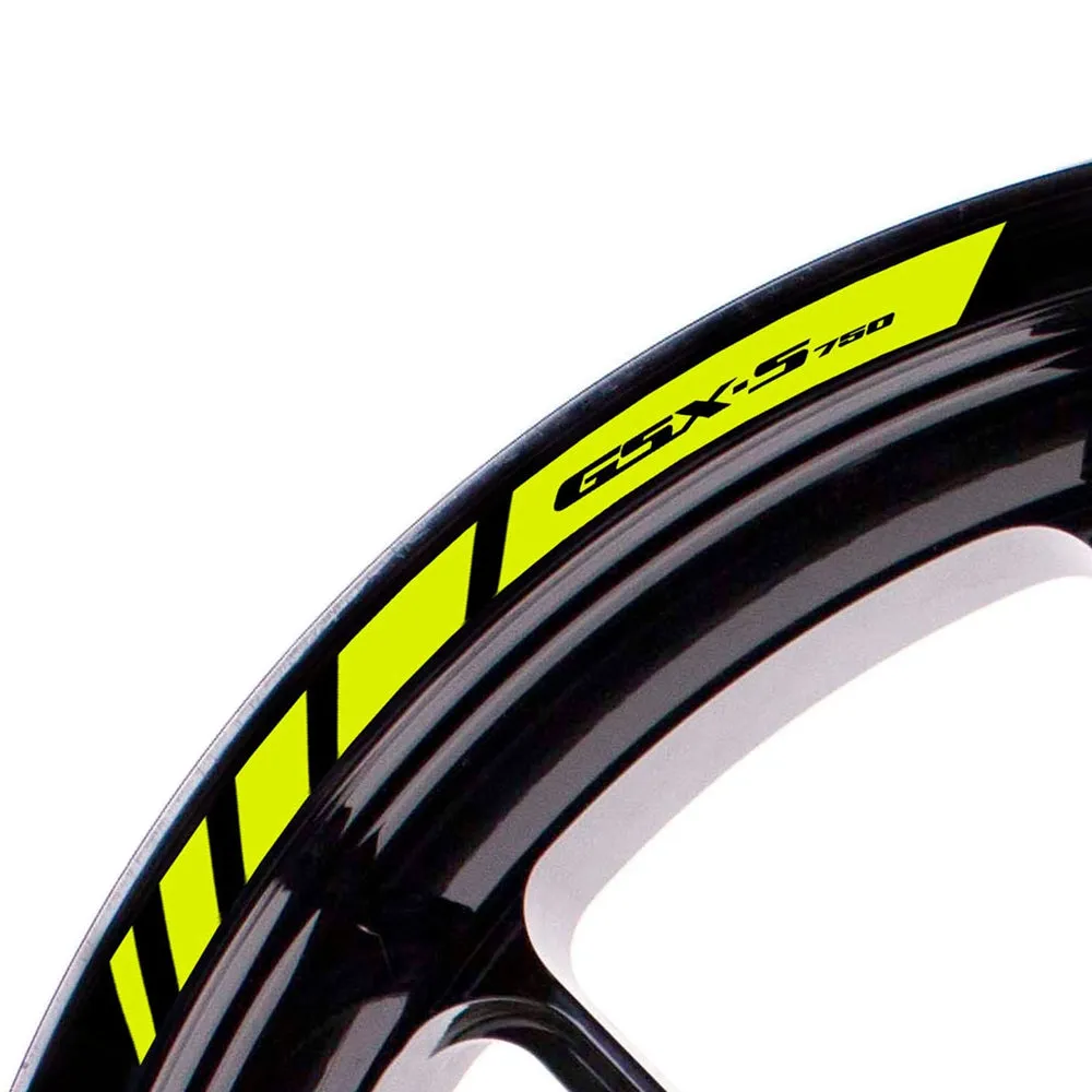 Fit Suzuki GSX-S750 Logo Strips Wheel Rim Edge Sticker