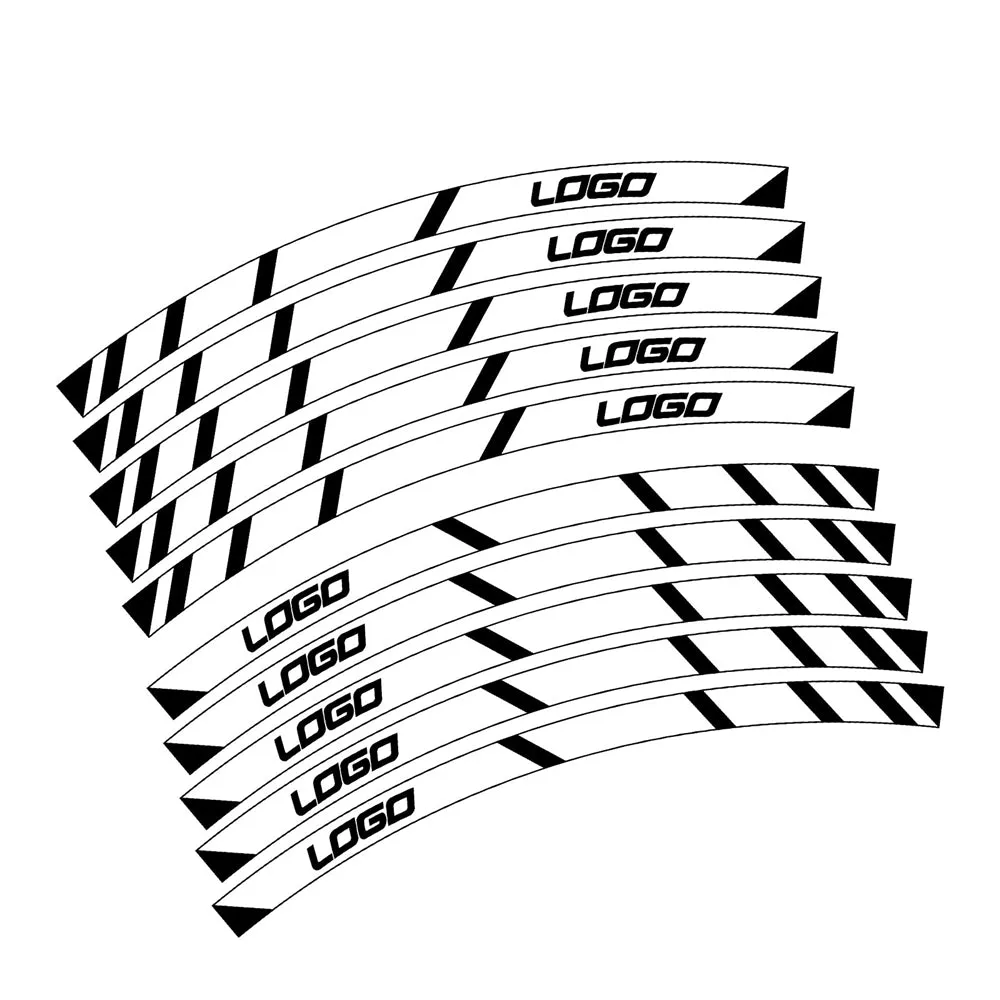 Fit Yamaha FJR Logo Strips Wheel Rim Edge Sticker