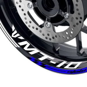 Fit Yamaha MT-10 Logo Moto GP Stripe 17'' Wheel Rim Sticker