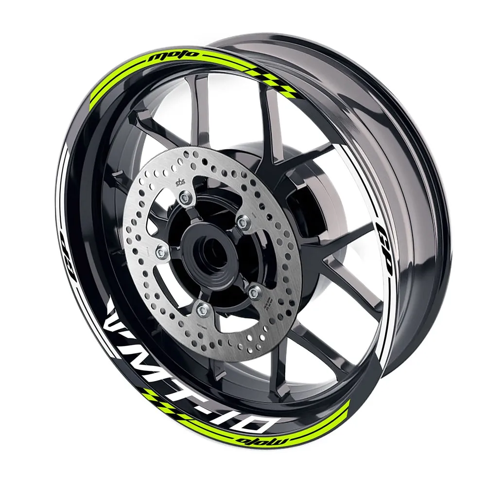 Fit Yamaha MT-10 Logo Moto GP Stripe 17'' Wheel Rim Sticker