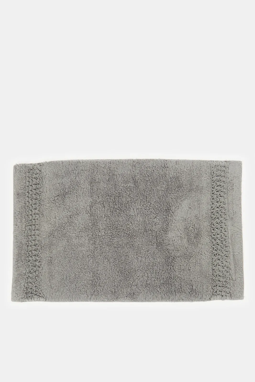 Grey Anton Tufted Bathmat