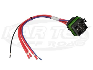 Hella ISO Weatherproof Mini Relay Connector w/ 12" Leads Pigtail for 5 Pin weatherproof mini relays