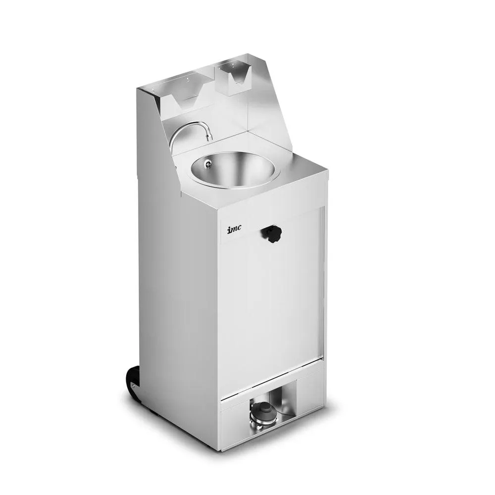 IMC 20L Mobile Hand Wash Station - Stainless Steel | F63/503