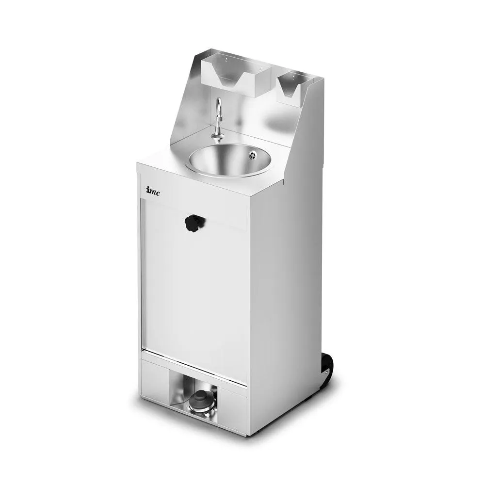 IMC 20L Mobile Hand Wash Station - Stainless Steel | F63/503