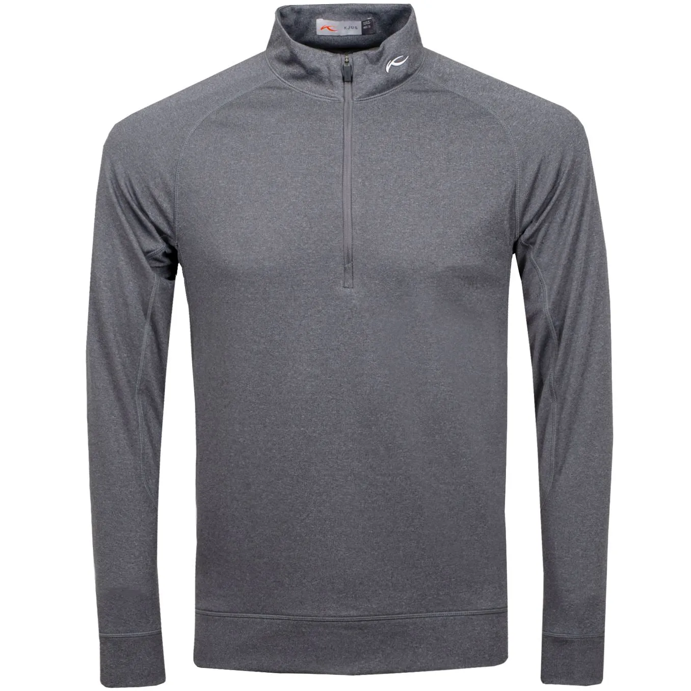 Keano Half Zip Steel Grey Melange - 2025