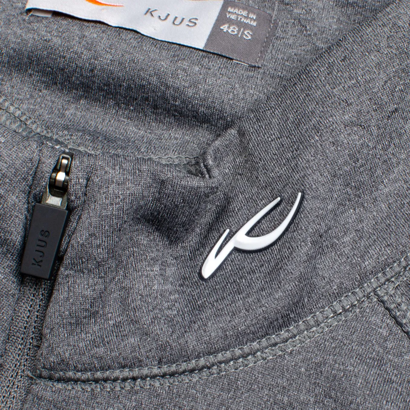 Keano Half Zip Steel Grey Melange - 2025