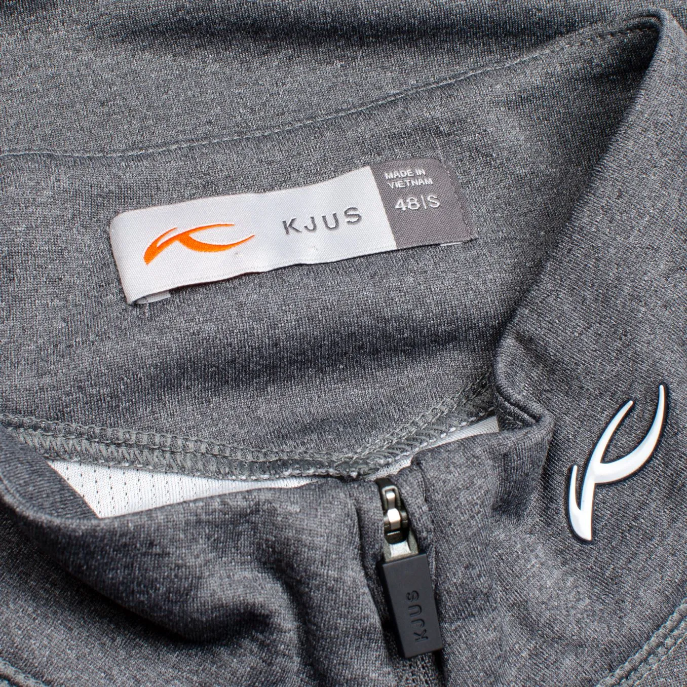 Keano Half Zip Steel Grey Melange - 2025