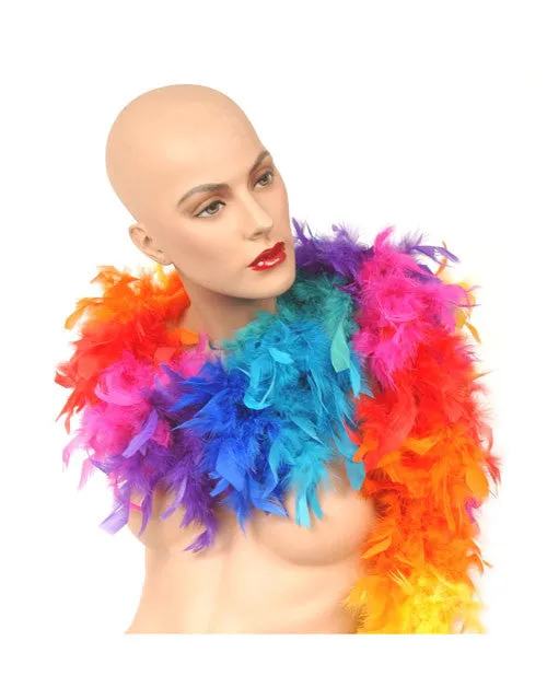 Lightweight Feather Boa - Multi Color
