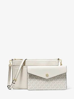 Maisie Medium Pebbled Leather 3-in-1 Crossbody Bag
