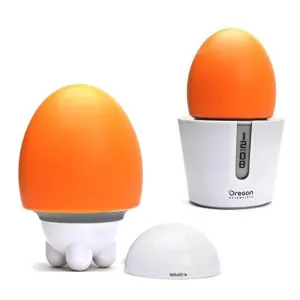 Mini Massager with Clock - Orange