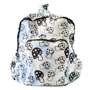 Mushroom Cotton Tie Dye Backpack