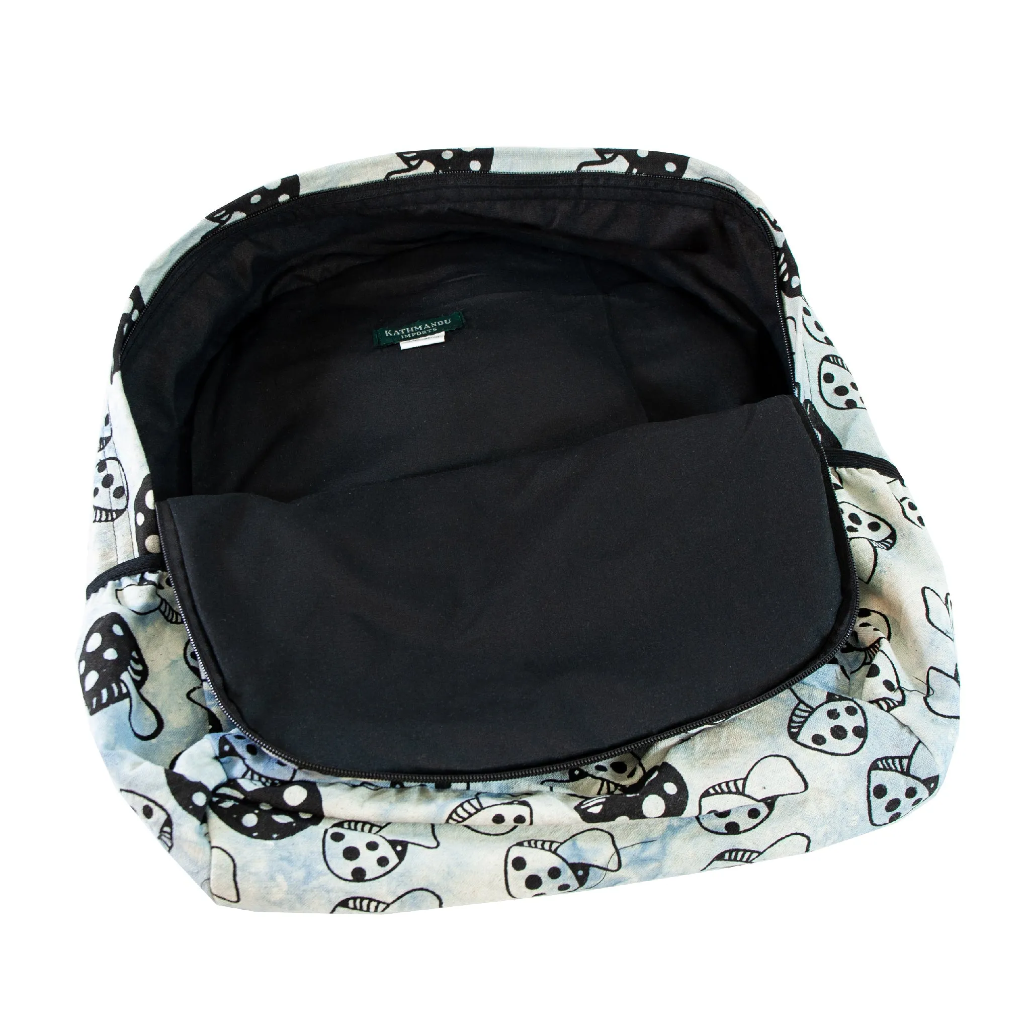 Mushroom Cotton Tie Dye Backpack