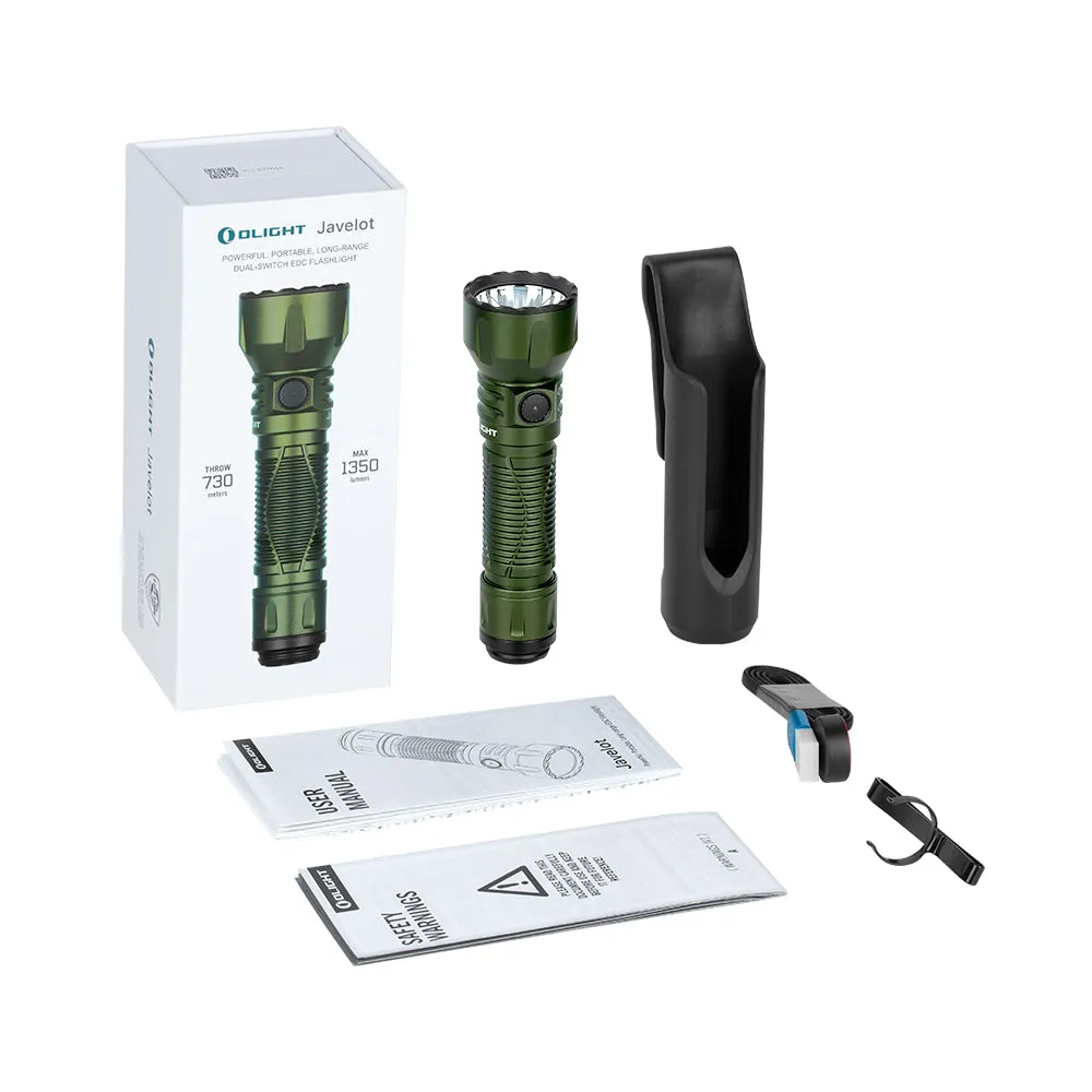 Olight Javelot 1350 Lumens Portable Long Range EDC Torch