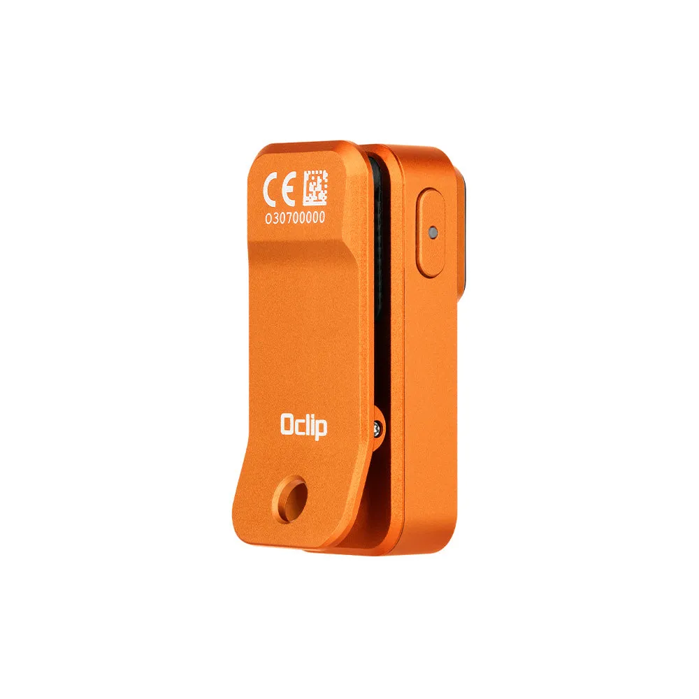 Olight Oclip Clip Light with White and Red Light - Orange
