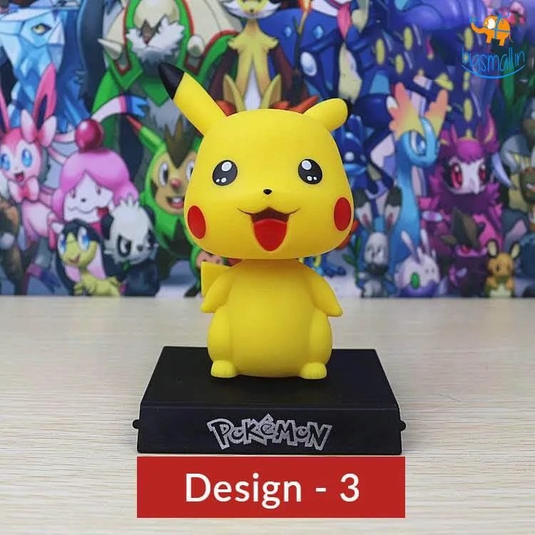 Pikachu Bobblehead with Mobile Stand