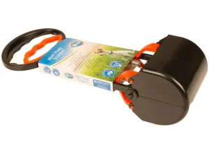 Poop Scooper Mini 28cm black/orange