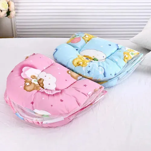 Portable Bionic Travel Crib with Pressure Resistance for Newborns - Foldable Baby Bed for Isolation