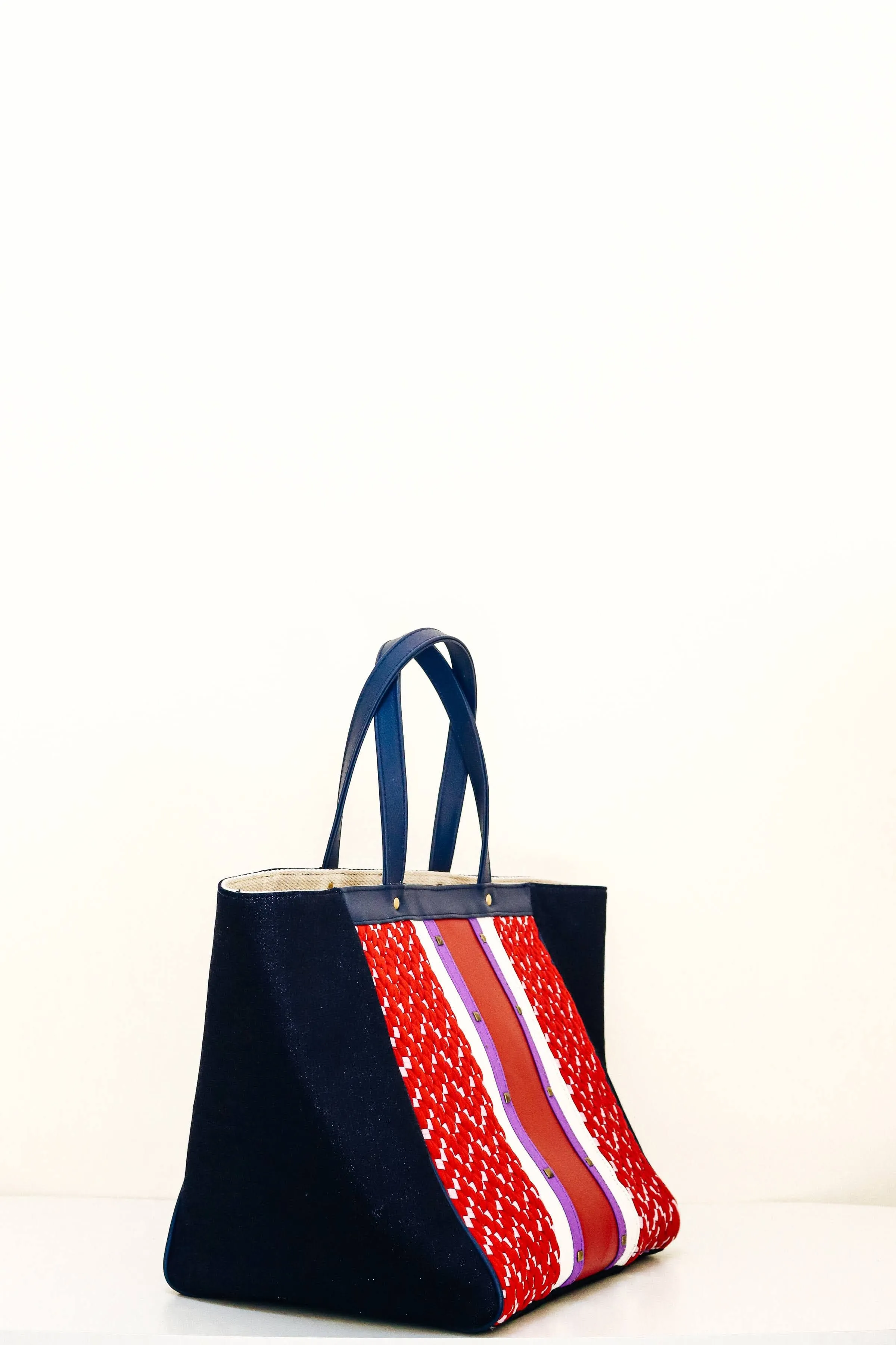 [Ready Today] Mercado Carry-all Herringbone Denim