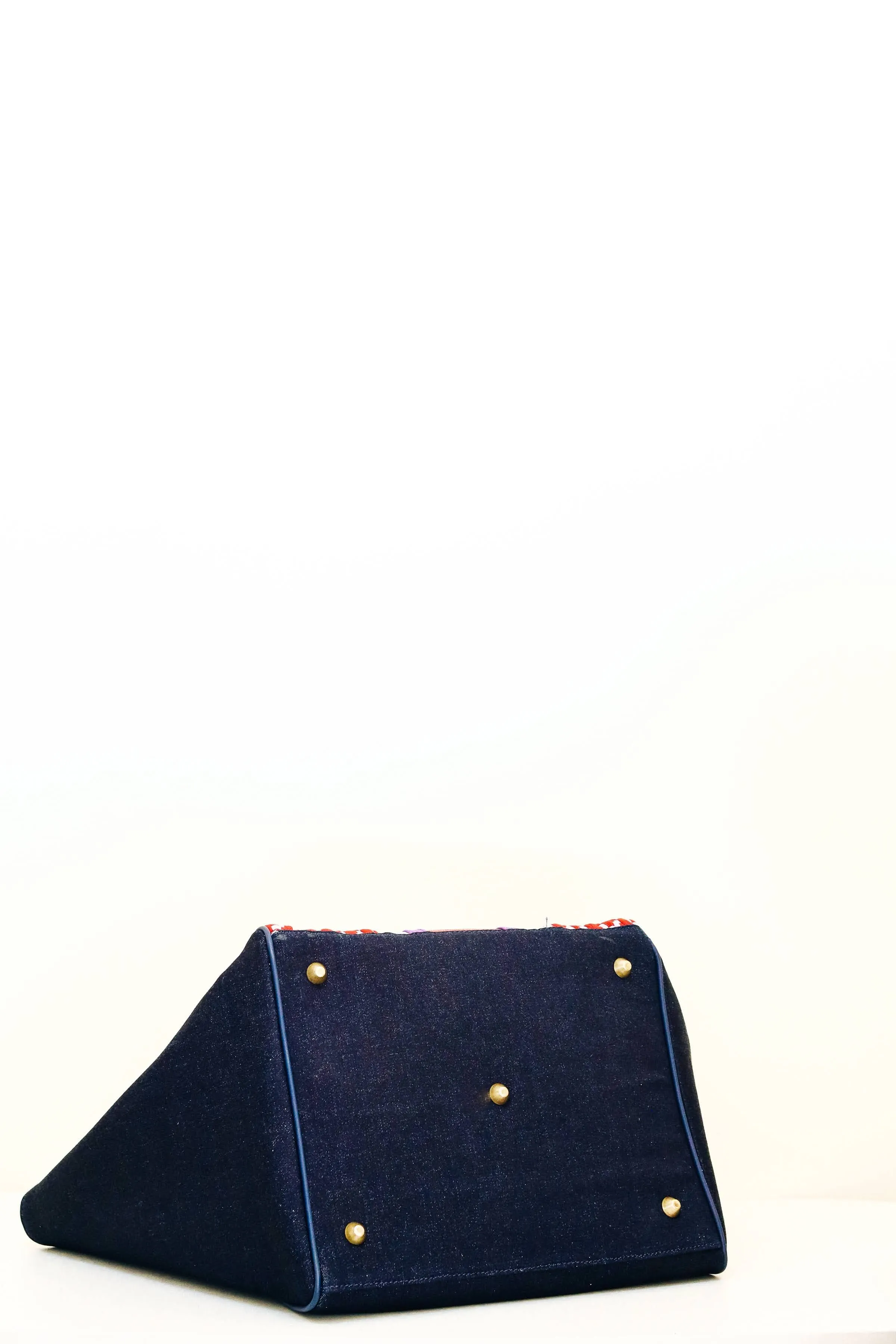 [Ready Today] Mercado Carry-all Herringbone Denim