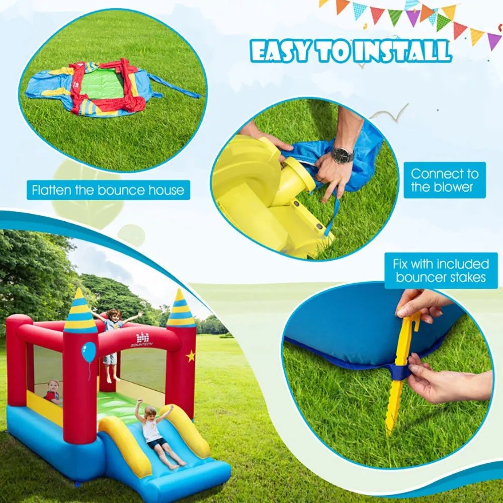 SkyBounce Adventure Castle – Fun, Safe, and Portable for Kids!