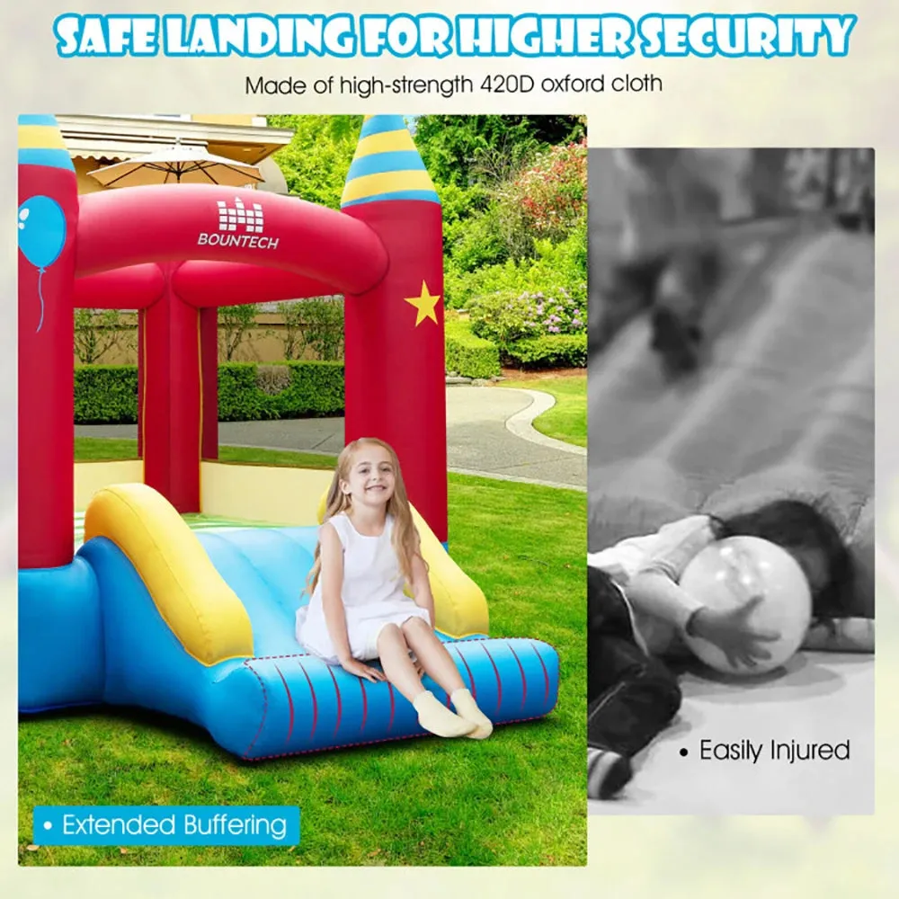 SkyBounce Adventure Castle – Fun, Safe, and Portable for Kids!