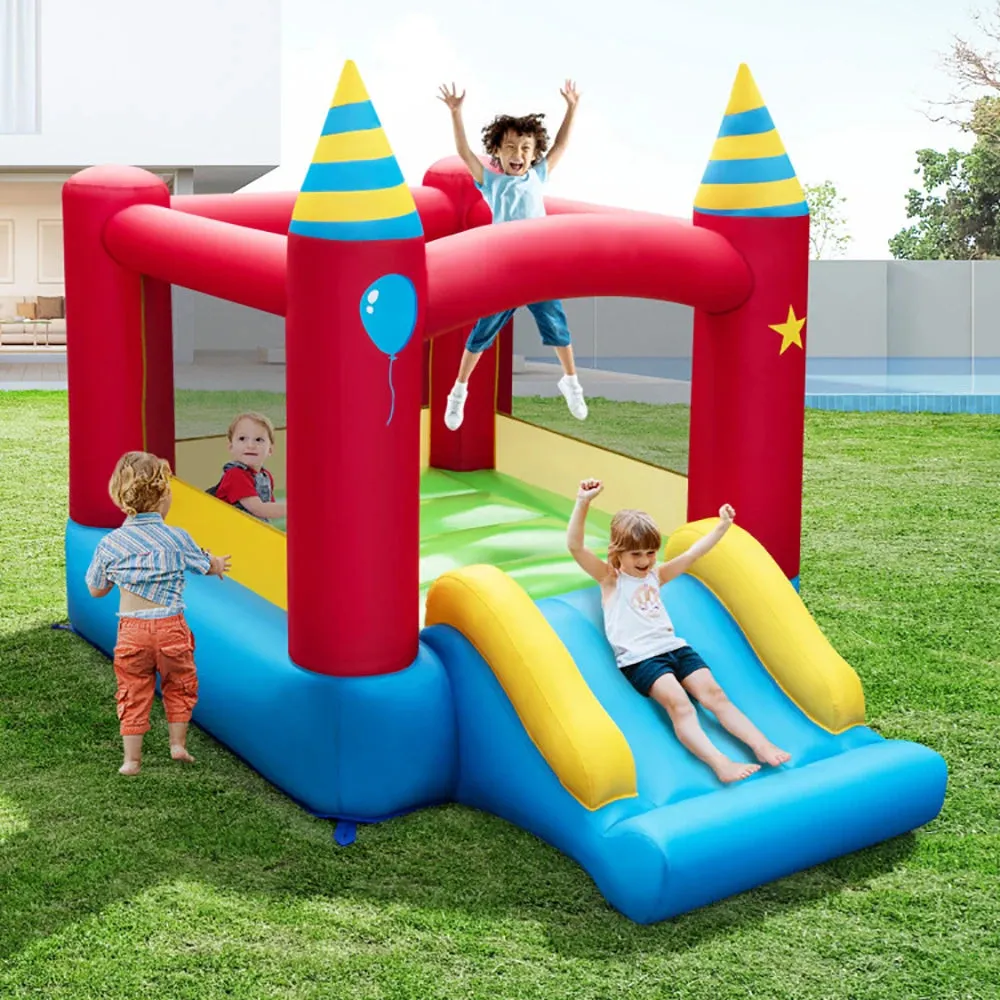 SkyBounce Adventure Castle – Fun, Safe, and Portable for Kids!