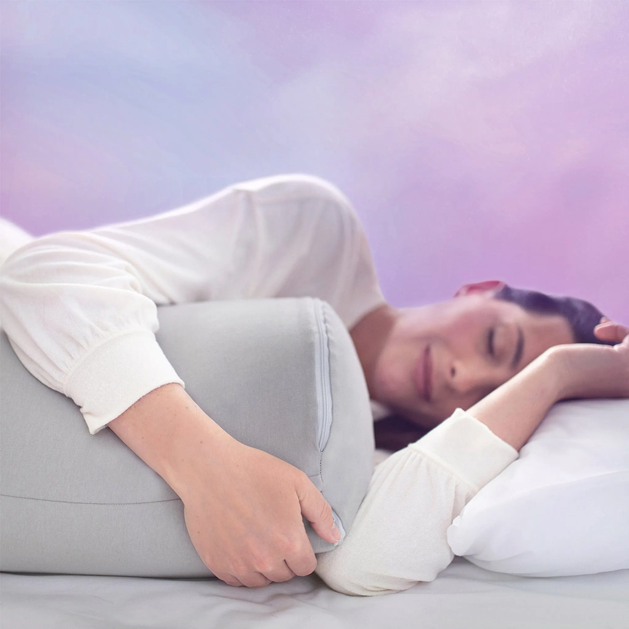 SnüzCurve Pregnancy Pillow in Grey