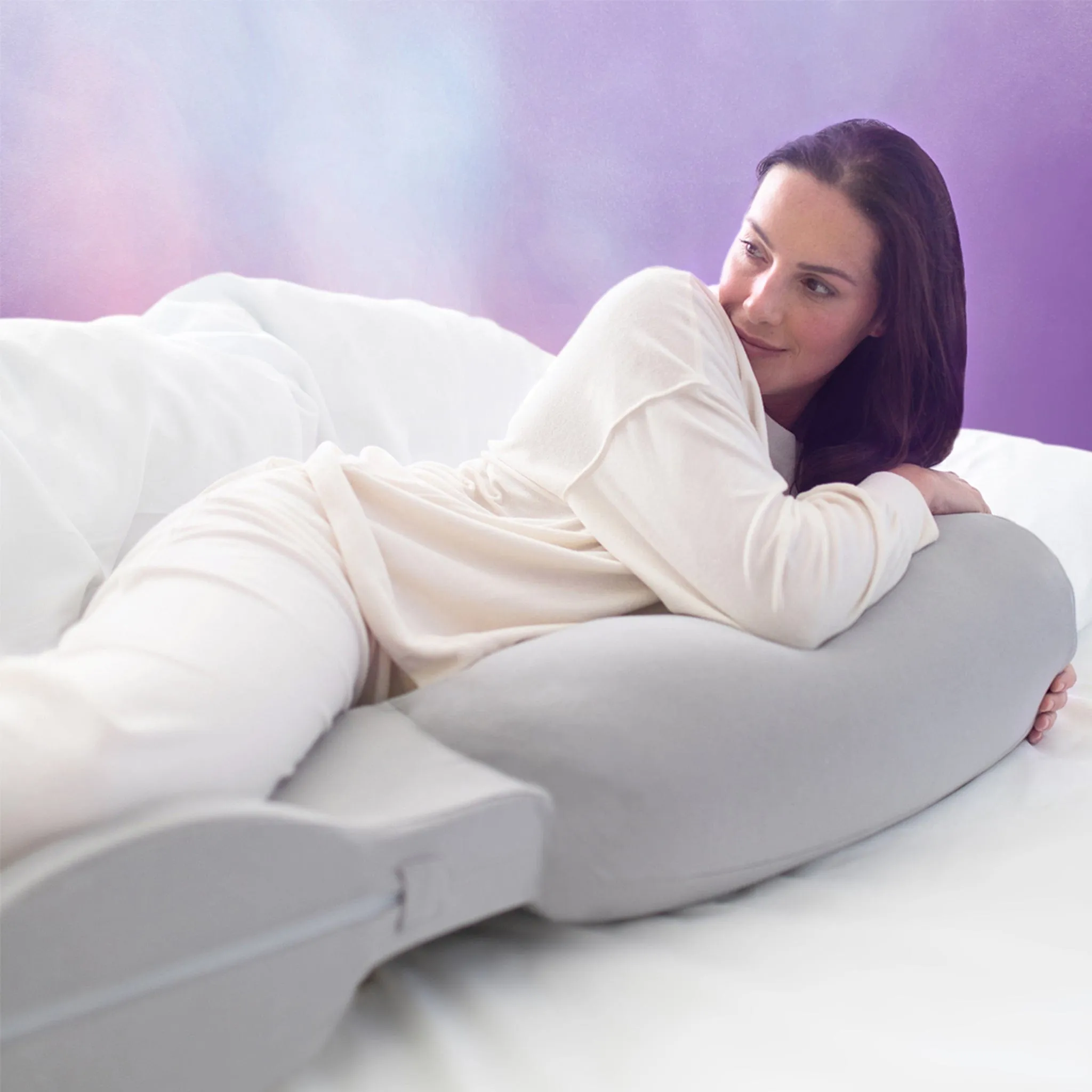 SnüzCurve Pregnancy Pillow in Grey