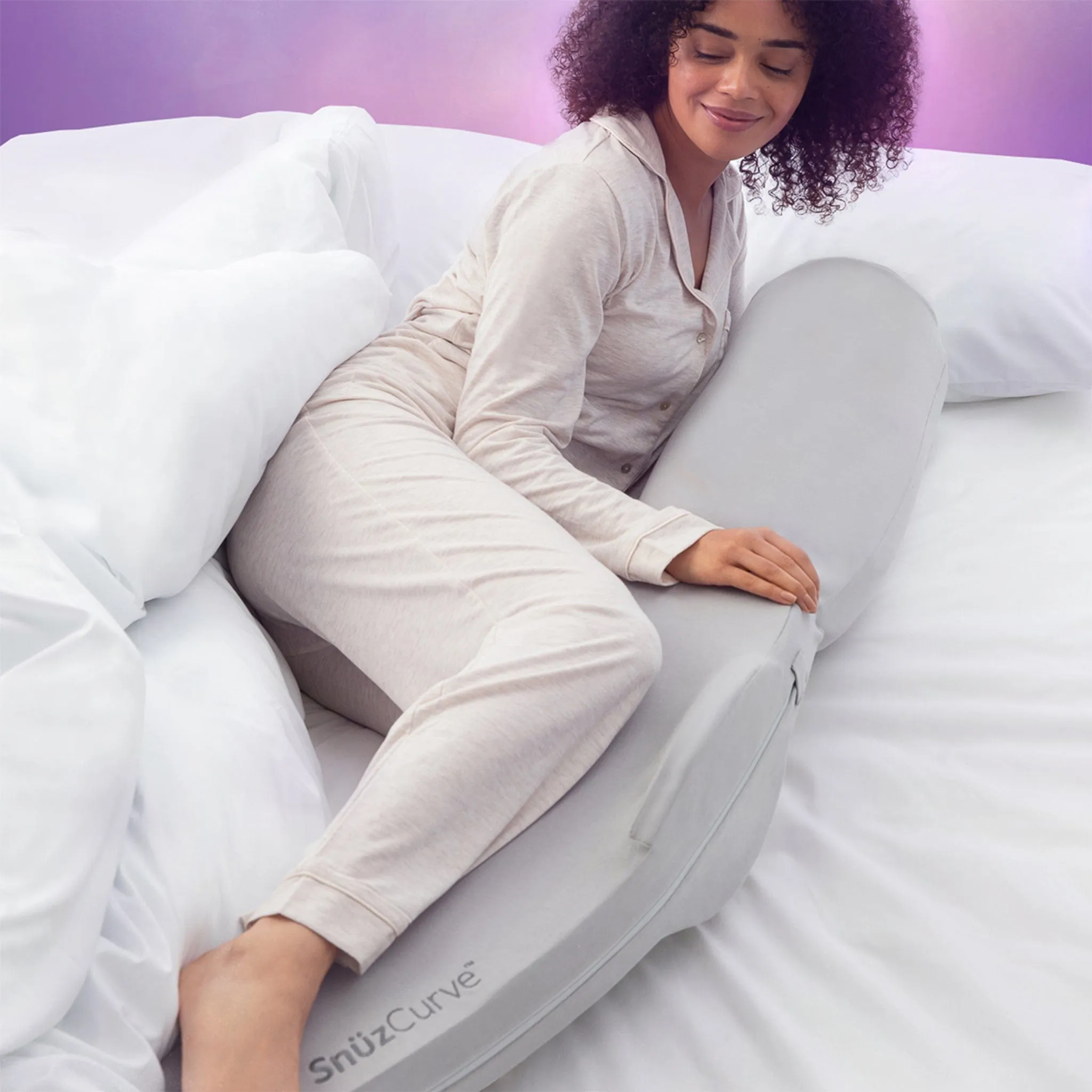 SnüzCurve Pregnancy Pillow in Grey