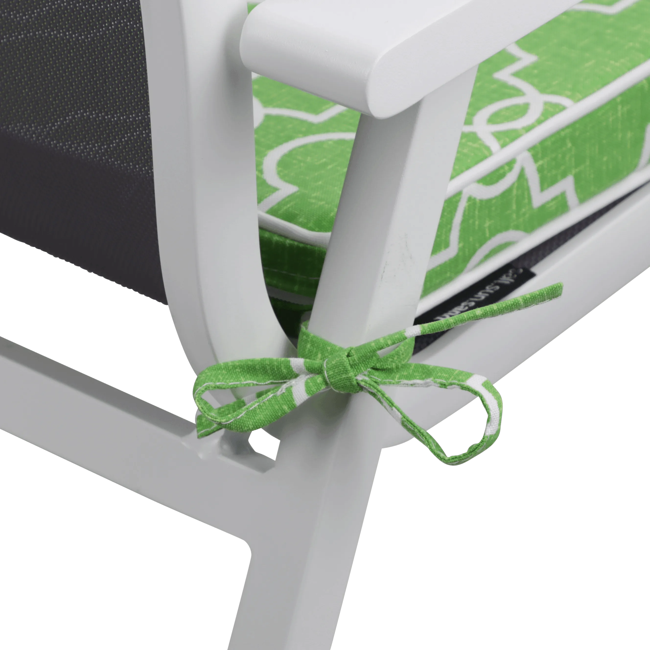 Tahiti Luscious Lime Square Chair Pad - 43x43x4cm