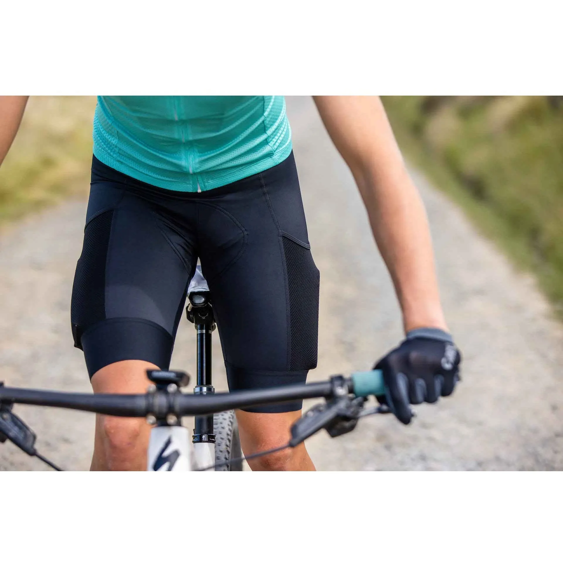 Tineli Core Womens Cargo Bib Shorts